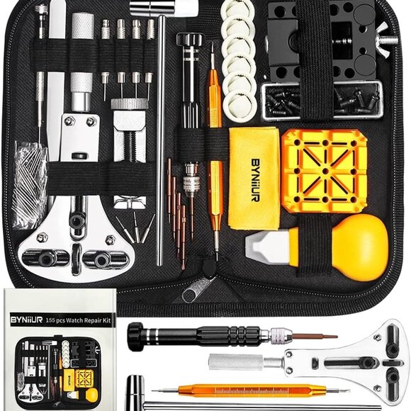 Watch Link Removal Kit, Watch Repair Kit, Watch Case Opener Spring Bar Tools - Picture 1 of 6